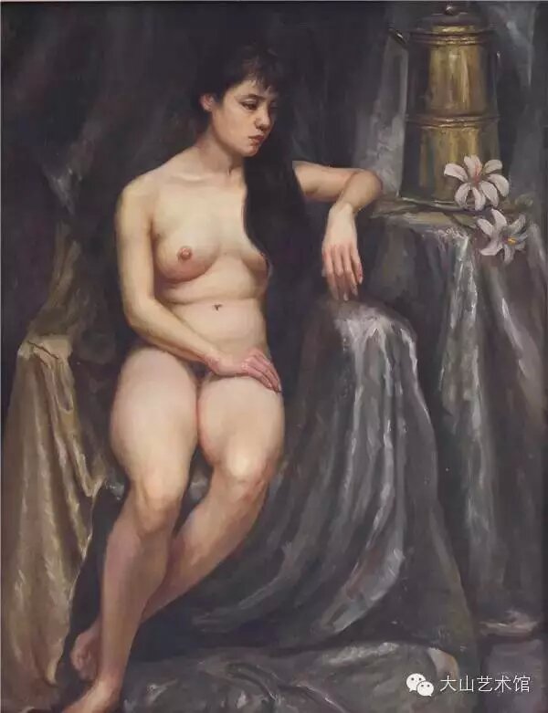 韩玉良油画作品100x73cm--1999年