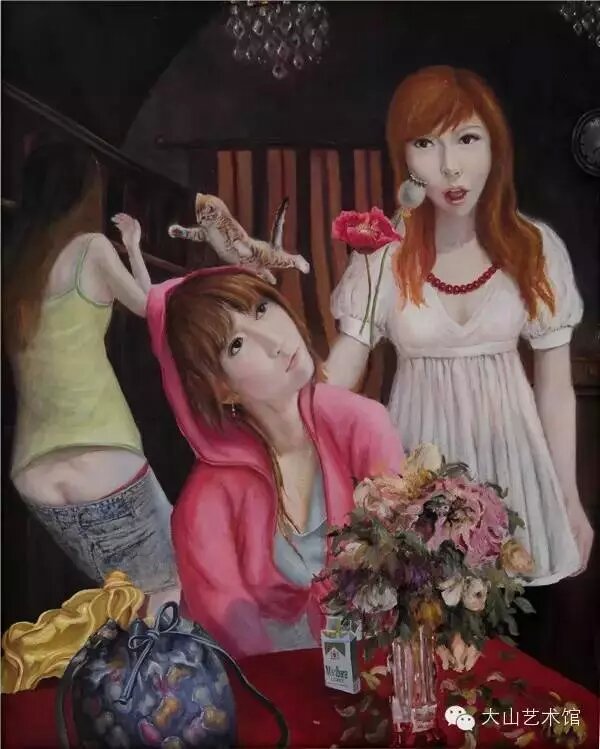 韩玉良油画作品100x80cm--2009年